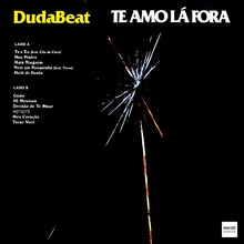 Duda Beat – <cite>Te Amo Lá Fora</cite> album art