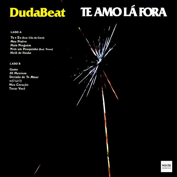 Te Amo Lá Fora back cover