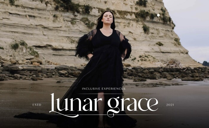 Lunar Grace branding and website 2