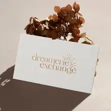 Dreamerie Exchange branding and packaging