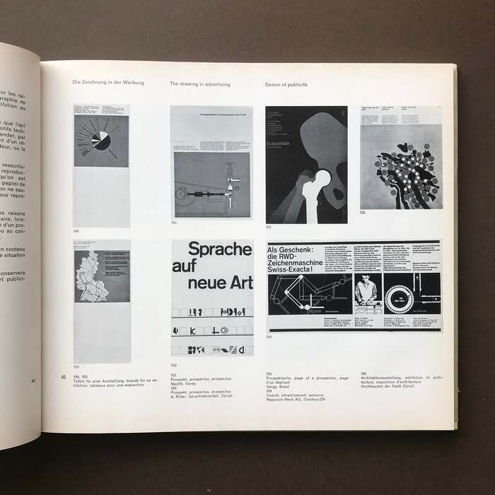 The drawing in advertising