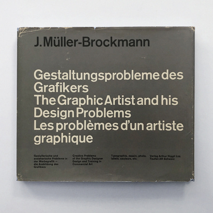 <cite>Gestaltungsprobleme des Grafikers</cite> by Josef Müller-Brockmann