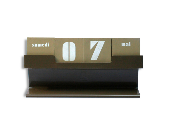 Mid-century perpetual desk calendar 5