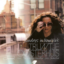 <span>Trijntje Oosterhuis – </span><cite>Sundays in New York</cite> album art