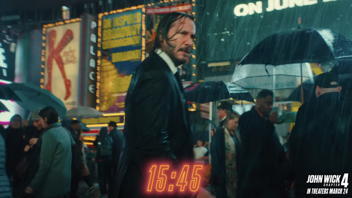 John in 60 Seconds, special feature for John Wick 4 6