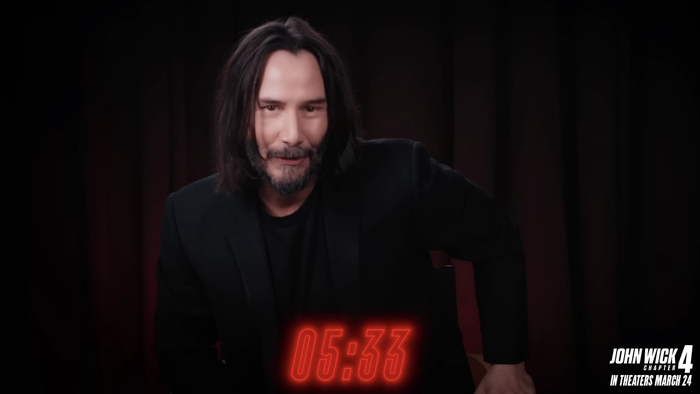 John in 60 Seconds, special feature for John Wick 4 8