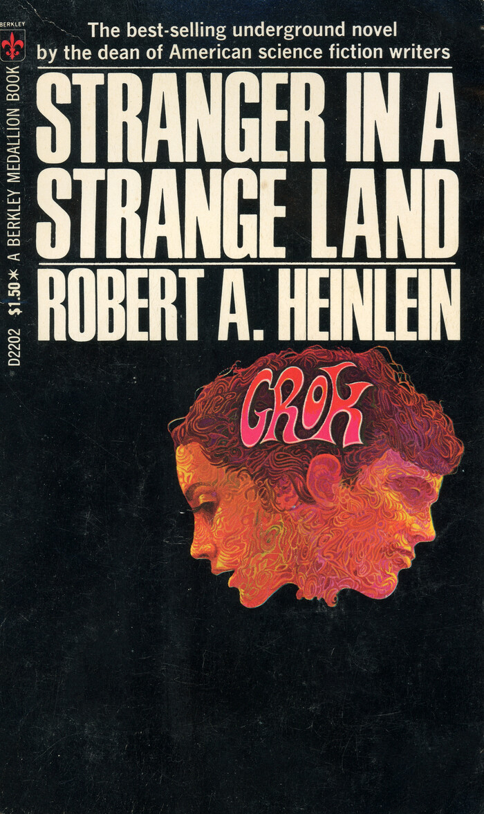Berkley Medallion, 1970 (this printing from 1972). Cover artist unknown. [More info on ISFDB]