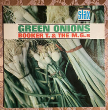 Booker T. &amp; The M.G.s – <cite>Green Onions</cite> album art