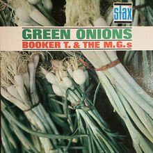 Booker T. &amp; The M.G.s – <cite>Green Onions</cite> album art