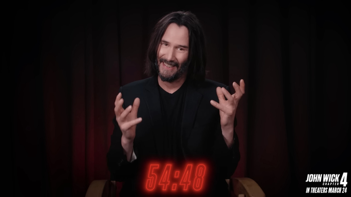 John in 60 Seconds, special feature for John Wick 4 4