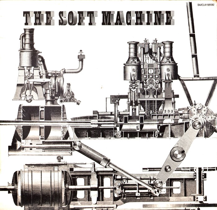 The Soft Machine – The Soft Machine (Barclay) album art 1