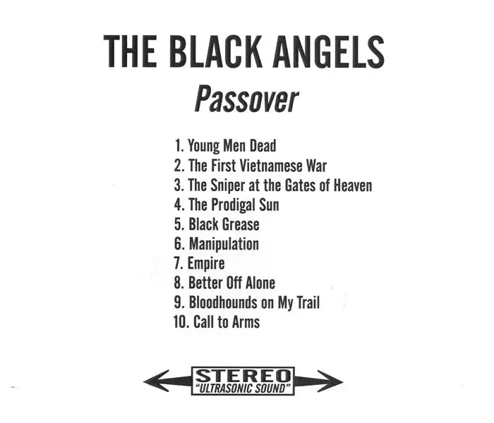 The Black Angels – Passover album art 2