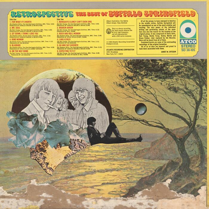 Buffalo Springfield – Retrospective. The Best of Buffalo Springfield album art 2
