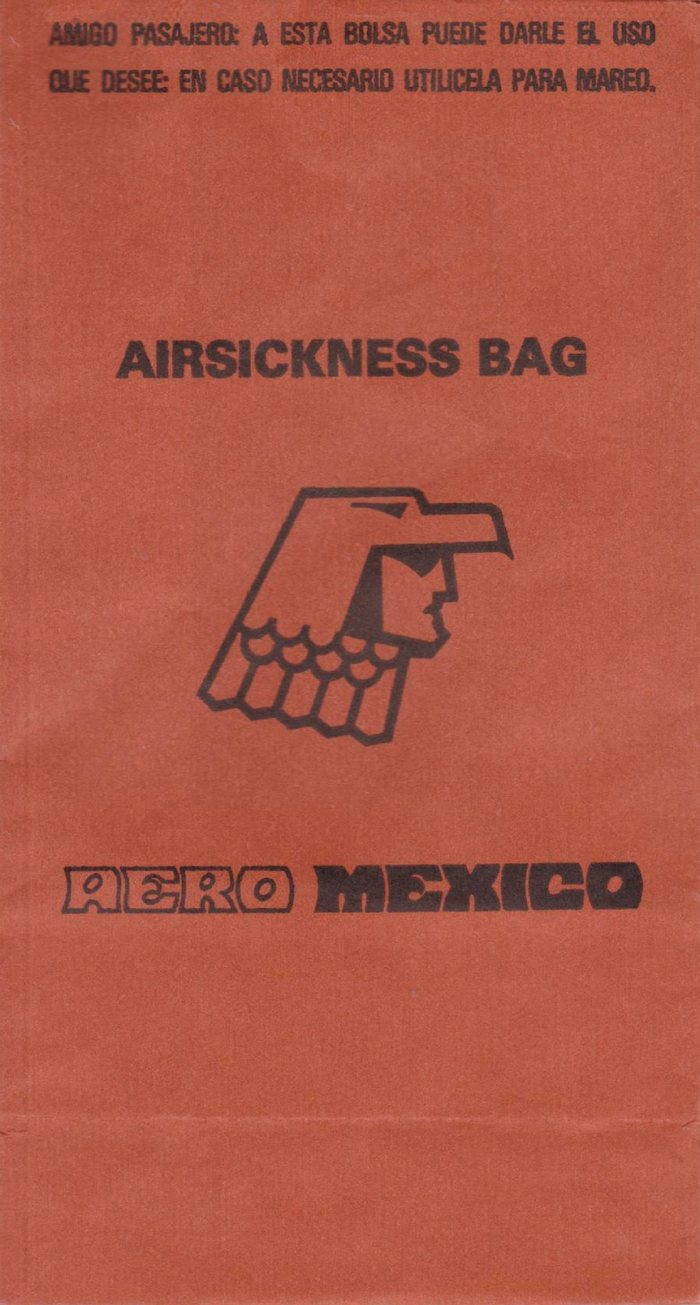 Airsickness bag