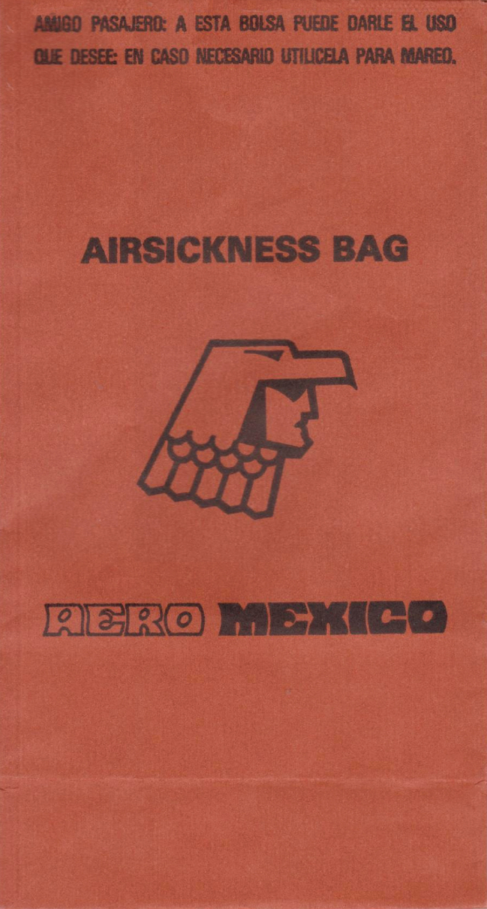 Airsickness bag