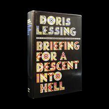 <cite>Briefing for a Descent into Hell</cite> by Doris Lessing (Alfred A. Knopf first edition)