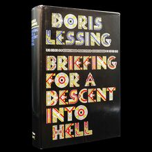 <cite>Briefing for a Descent into Hell</cite> by Doris Lessing (Alfred A. Knopf first edition)