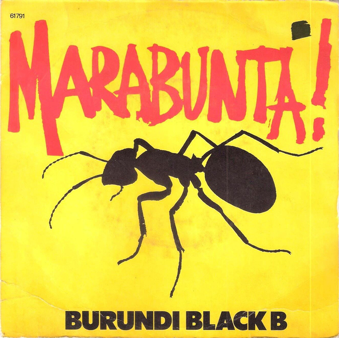 Burundi Black B – “Marabunta” / “Africa Manga” French single cover 2