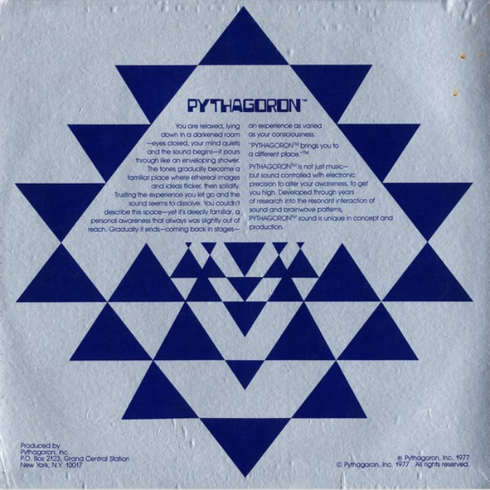 Back cover of the album