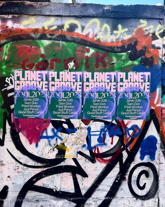 Planet Groove posters and flyers 4