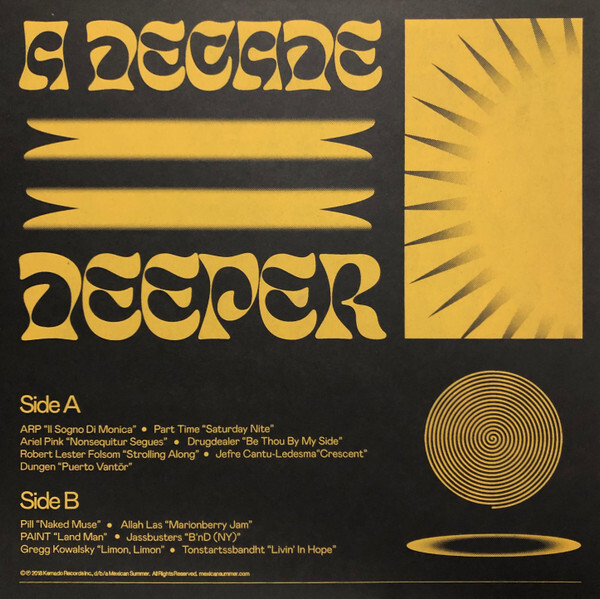 Vinyl back cover