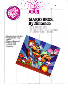 Atari Smash Hits – Mario Bros. by Nintendo ad