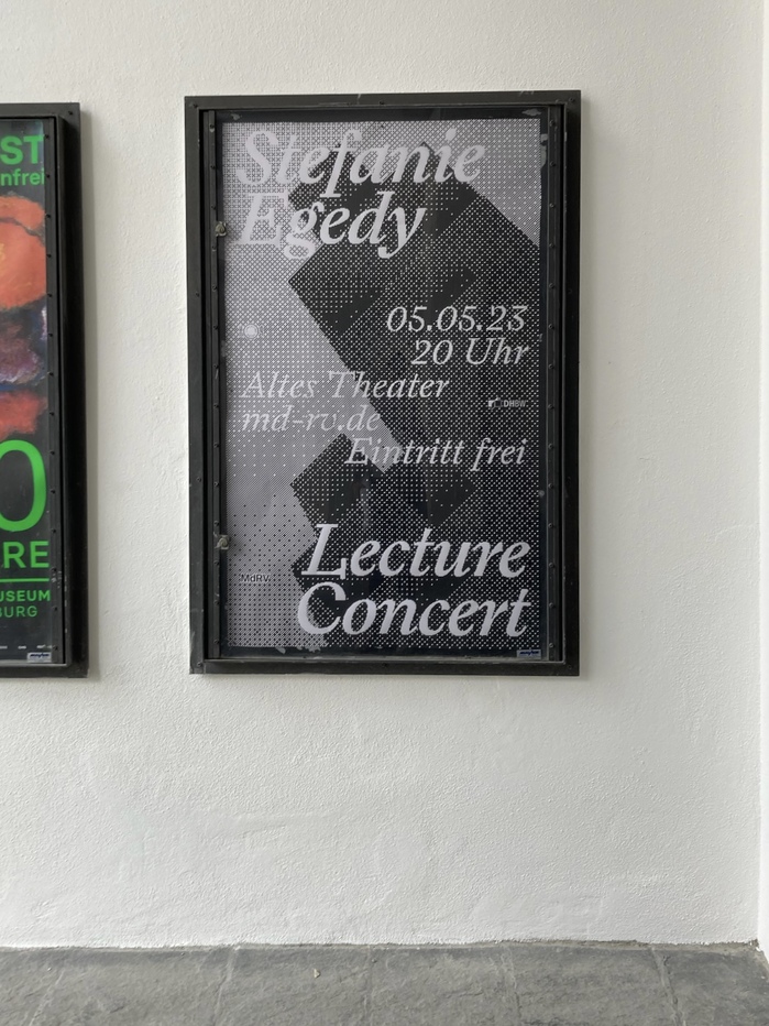 Stefanie Egedy concert poster 2