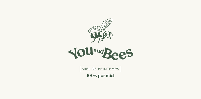 You and Bees visual identity 1