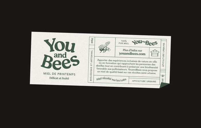 You and Bees visual identity 4