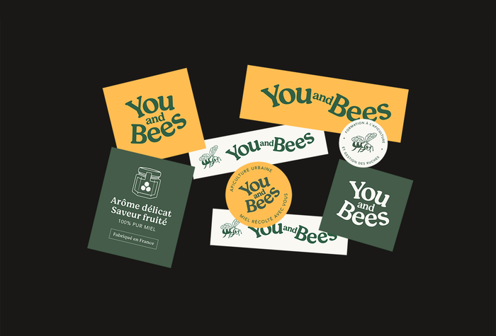 You and Bees visual identity 5