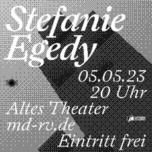 Stefanie Egedy concert poster