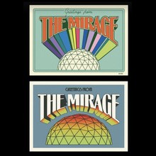 The Mirage postcards