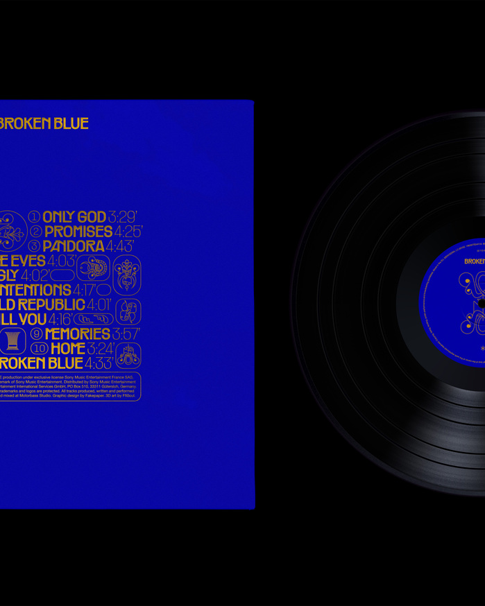 Sandór Waïss – Broken Blue album art 5