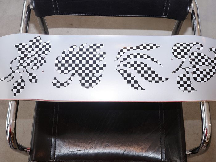 Rave × Diorama Type Partners skateboard deck 2