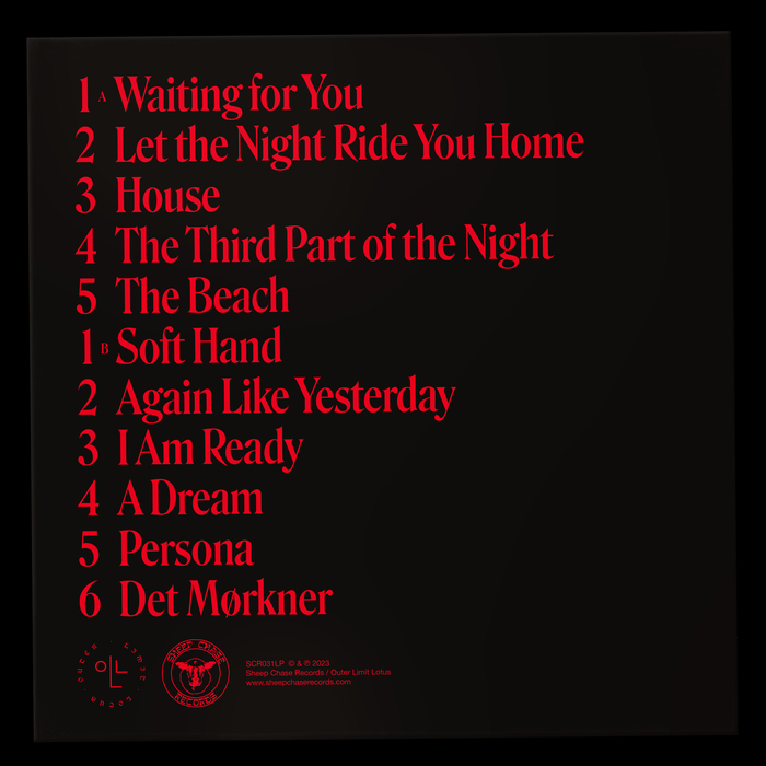 Album back cover