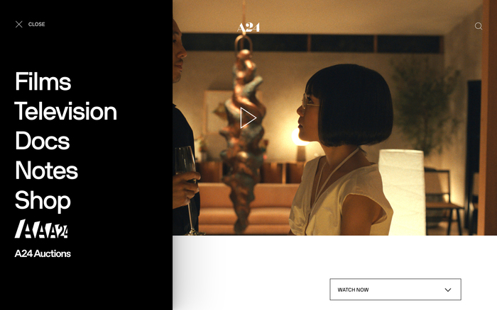 A24 website 4