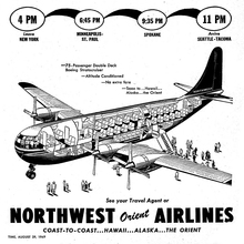 “Stratocruisers Coast to Coast” advertisement