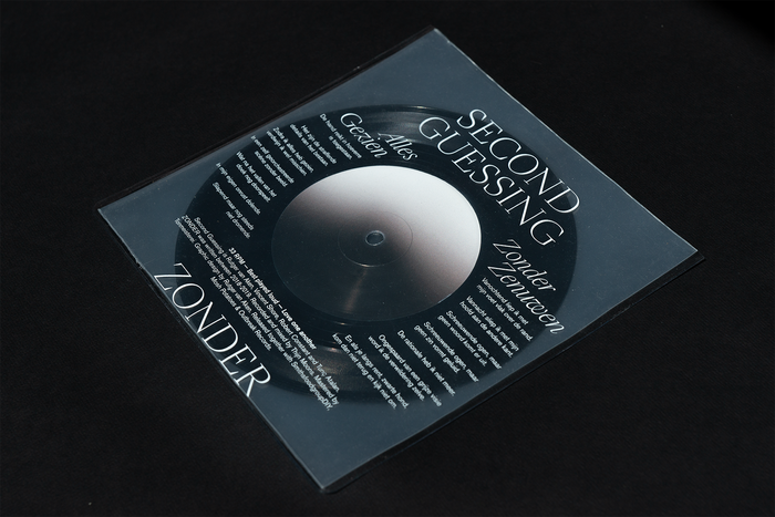 Second Guessing – Zonder record and poster 1