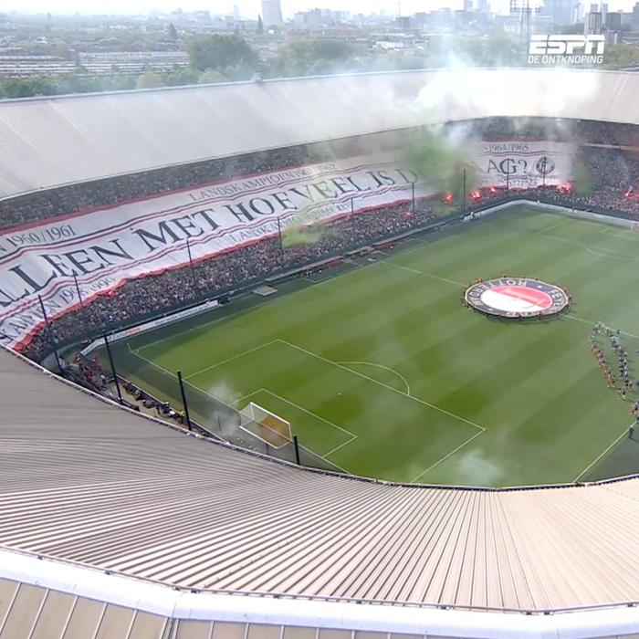 “Feyenoord, wat gaan we doen vandaag” banner 2