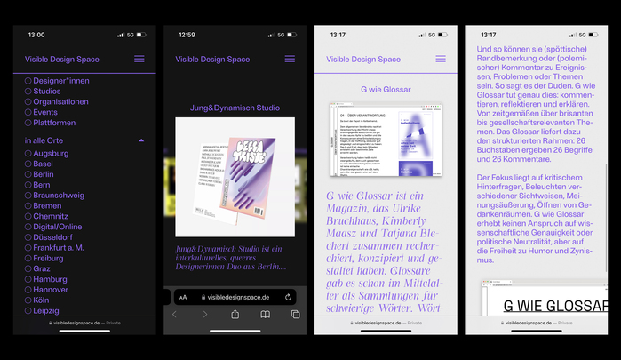 Visible Design Space 11