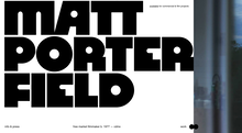 Matthew Porterfield website