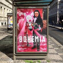 Kunsthalle Praha exhibition design, posters, catalogs