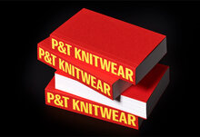 P&amp;T Knitwear identity and store