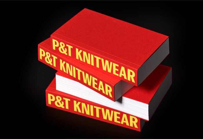 P&amp;T Knitwear identity and store 1