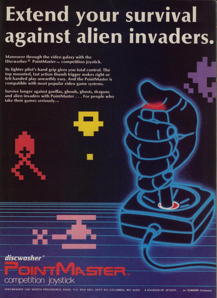 Print ad from Electronic Games magazine, December, 1983