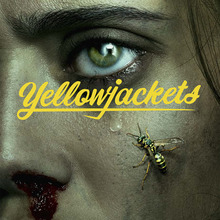 <cite>Yellowjackets</cite> logo and posters