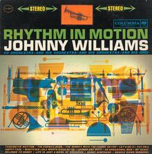 Johnny Williams and His Orchestra – <cite>Rhythm In Motion</cite> album art