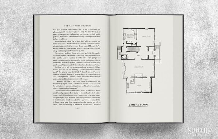 A map of the haunted house