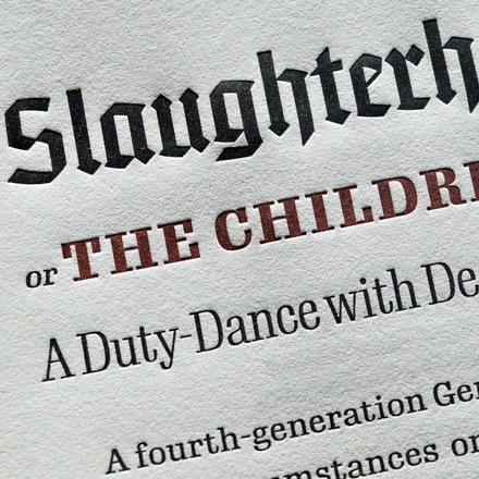 Slaughterhouse-Five by Kurt Vonnegut (Suntup Editions)
