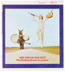 The Rolling Stones – <cite>Get Yer Ya-Ya’s Out</cite> album art